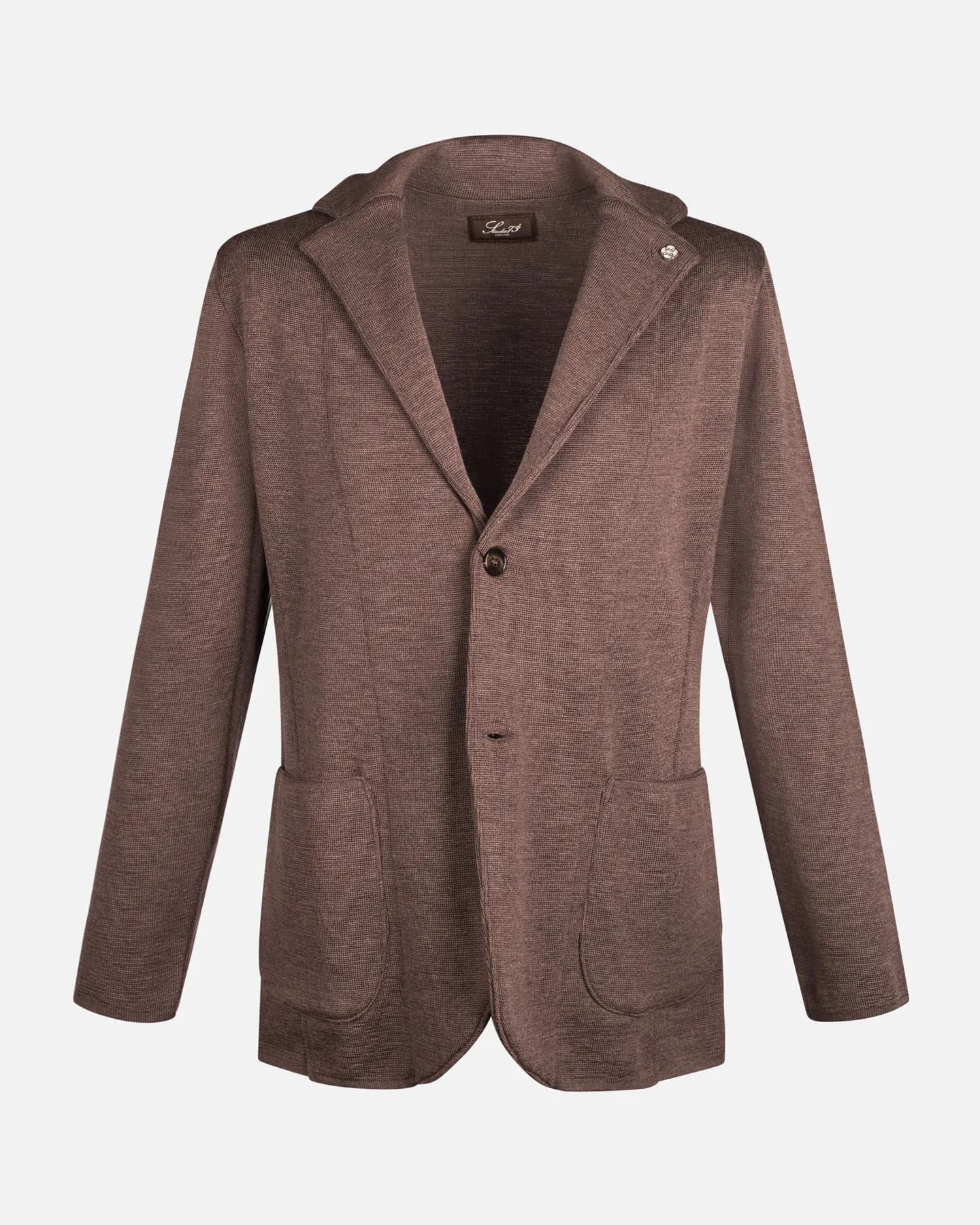 Dwayne Knitted jacket brown
