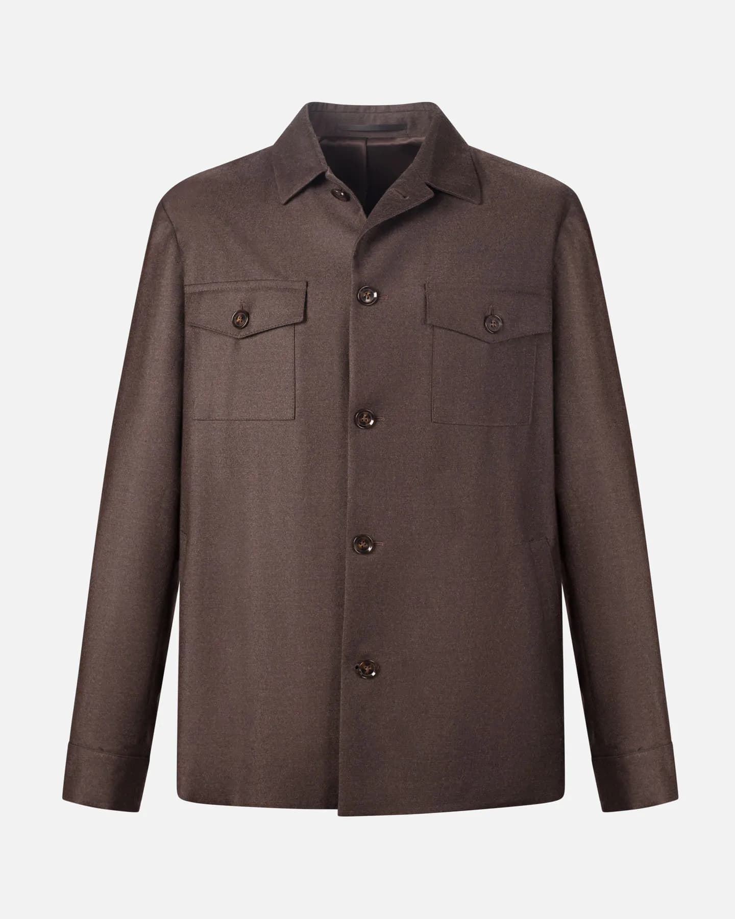 Cosmo shirtjacket brown